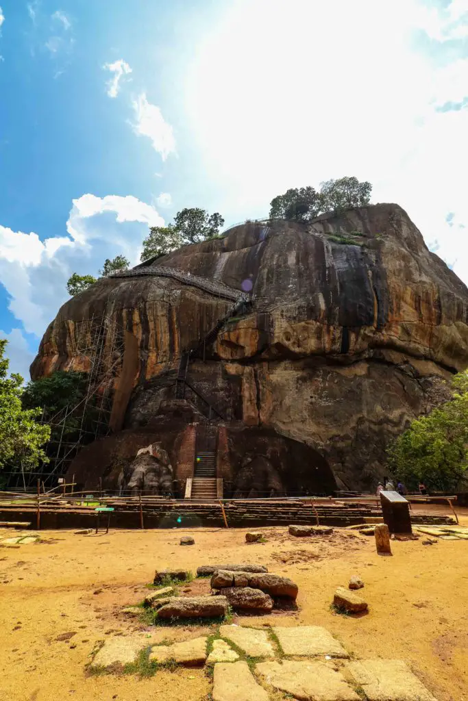 Sri Lanka Reisebericht - Löwenfelsen Sigiriya UNESCO Kulturerbe
