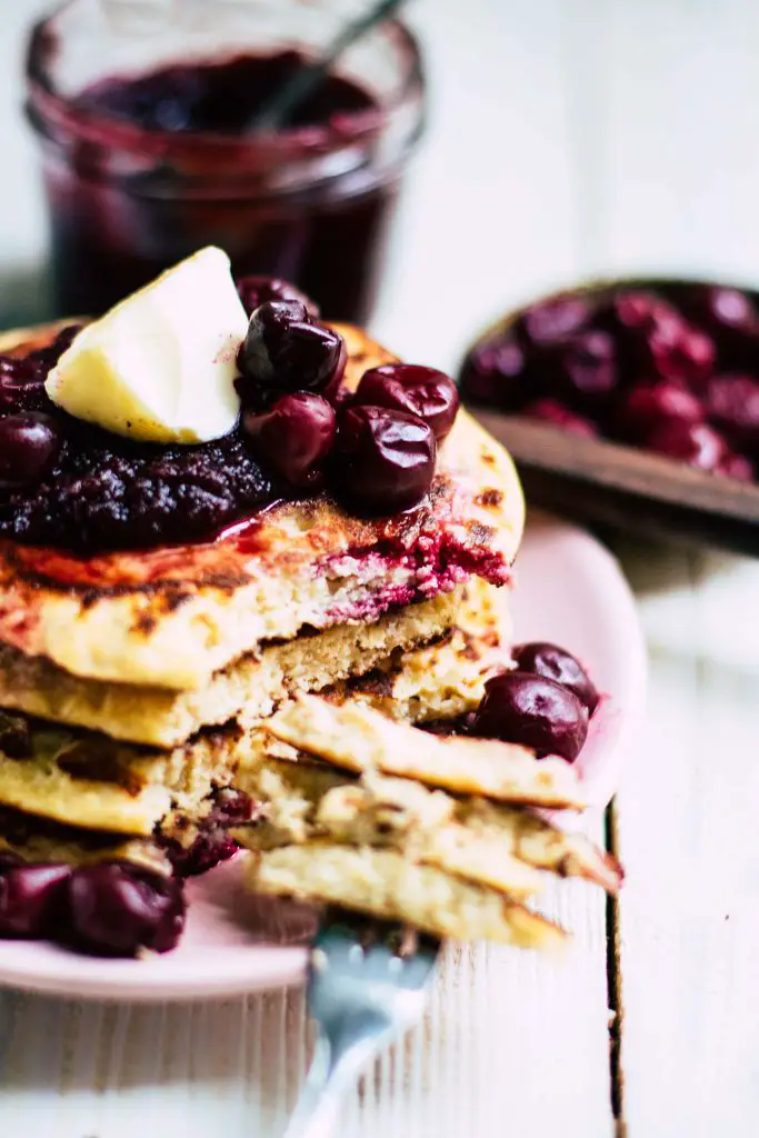 Low Carb Kirsch Pancakes