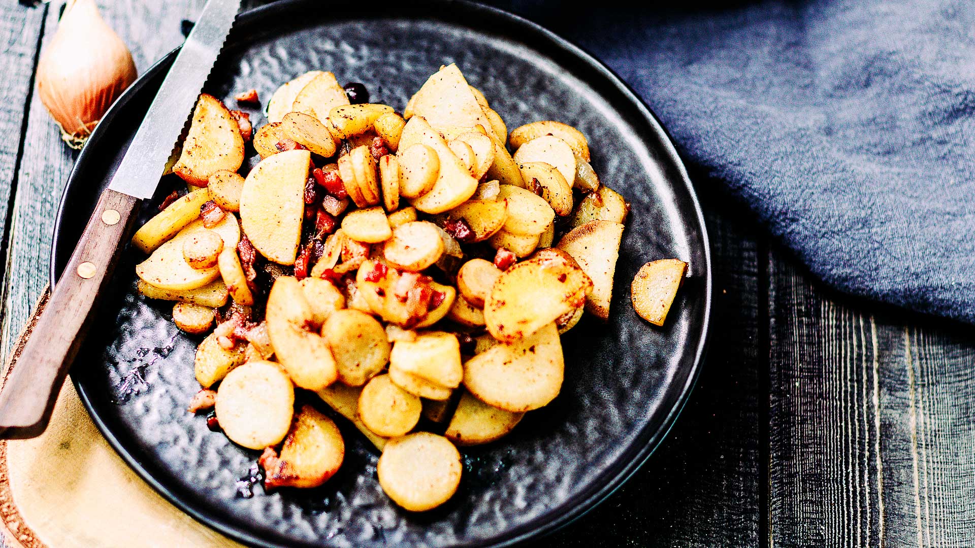 Low-Carb Bratkartoffeln