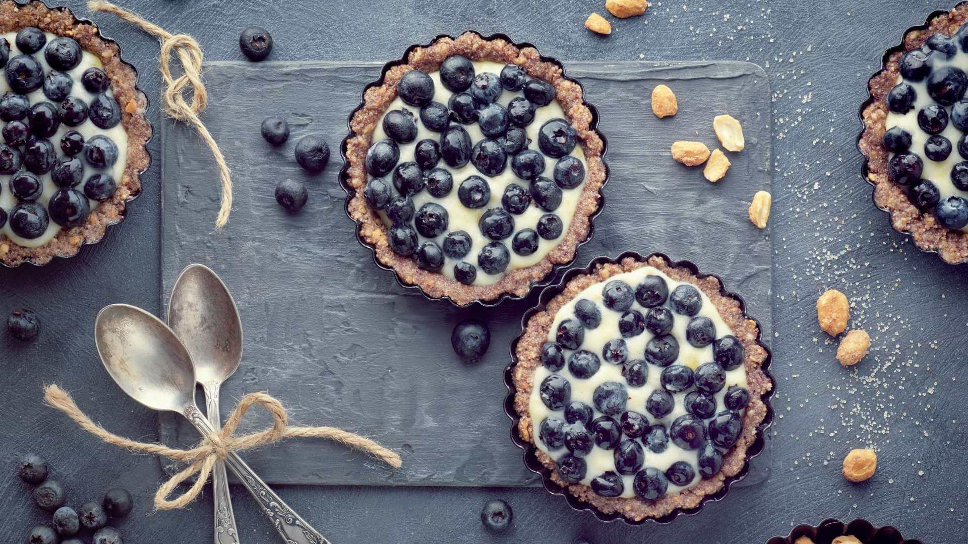 LowCarb Tartelette mit Pudding