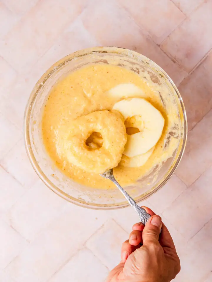 Apfelküchle Rezept ohne Zucker - Glutenfrei, LowCarb &amp; Keto