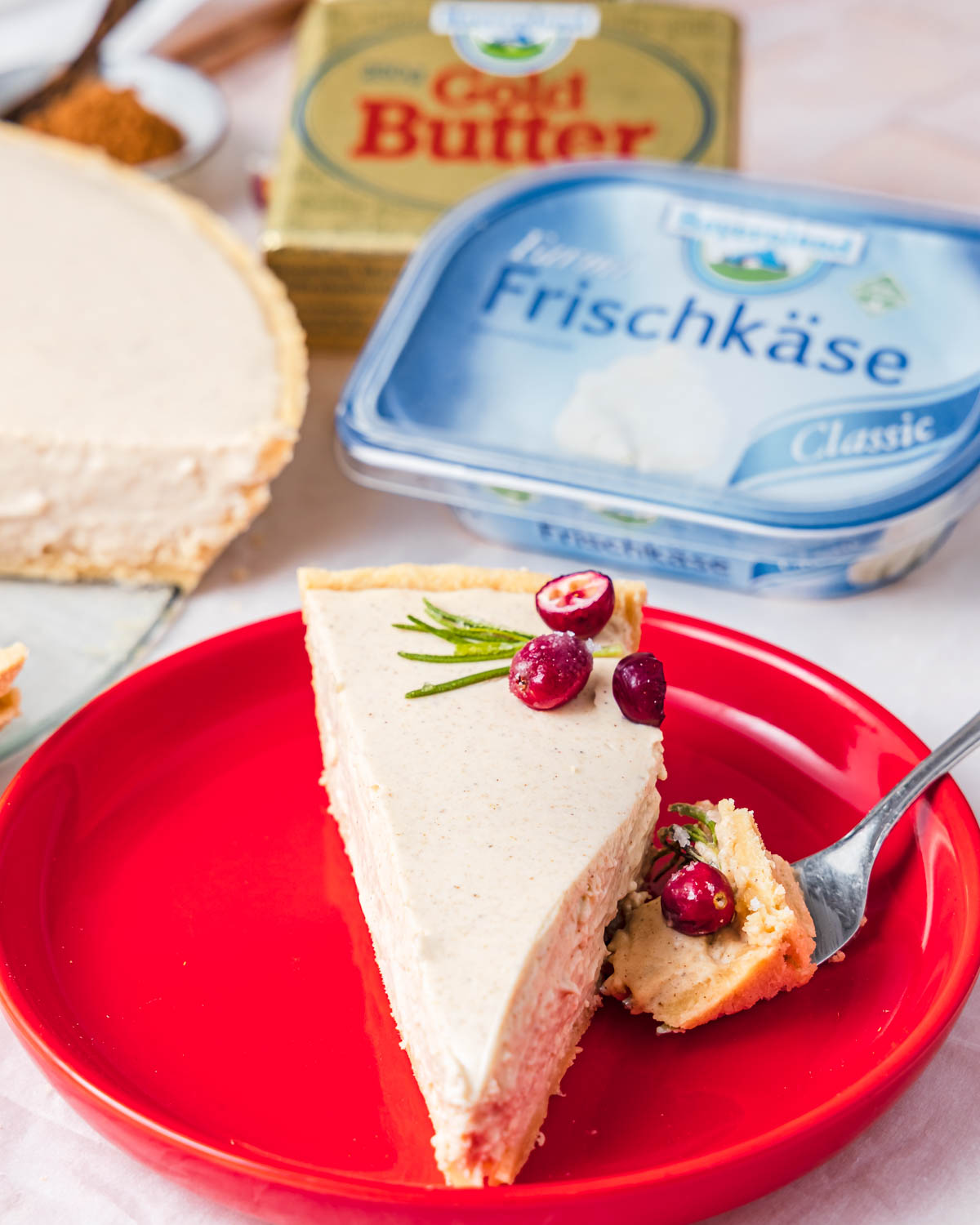 Käsekuchen Zuckerfrei