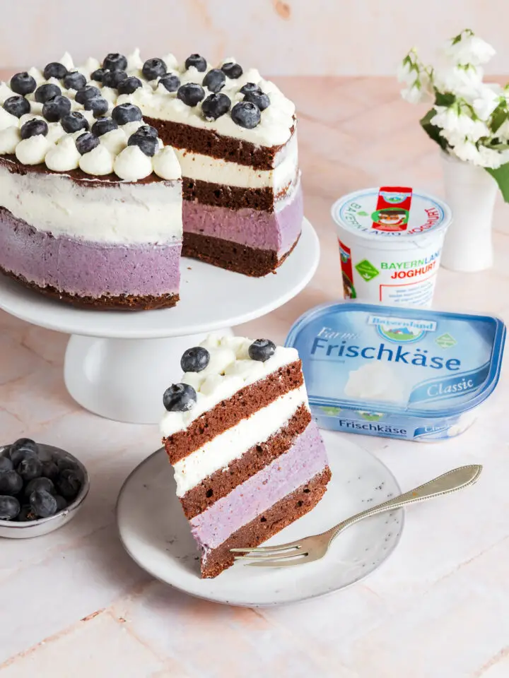 Heidelbeer-Joghurt-Schokotorte - Soulfood LowCarberia Blog