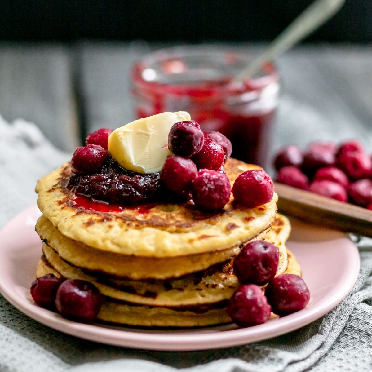 Kirschpancakes