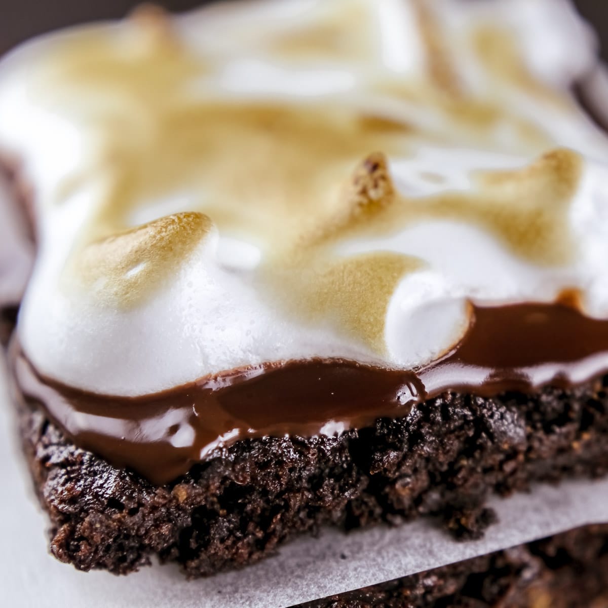 Low Carb Marshmallow Schoko Brownies