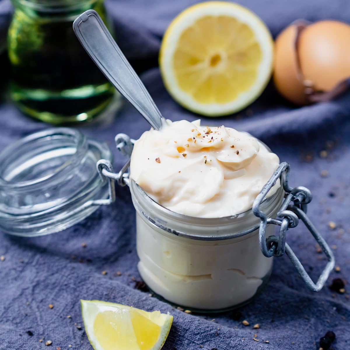 Selbstgemachte Low Carb Mayonnaise Soulfood LowCarberia Blog