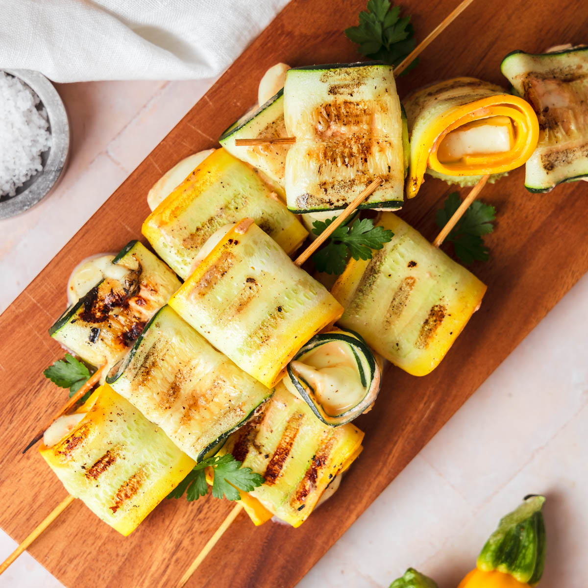 Zucchini Röllchen Rezept